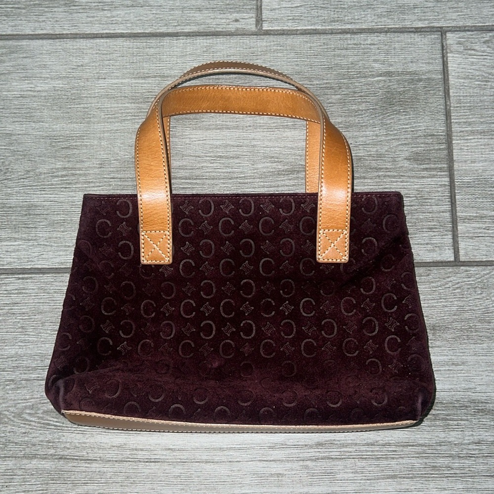 Celine Mini Bag - gorgeous purple suede!
